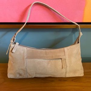 Wilson leather suede light brown shoulder bag. GUC.